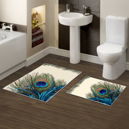 Mijölnir Juego de alfombrillas de baño Kt410 Multicolor